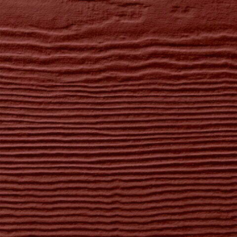 Revetement James Hardies couleur countrylane red.
