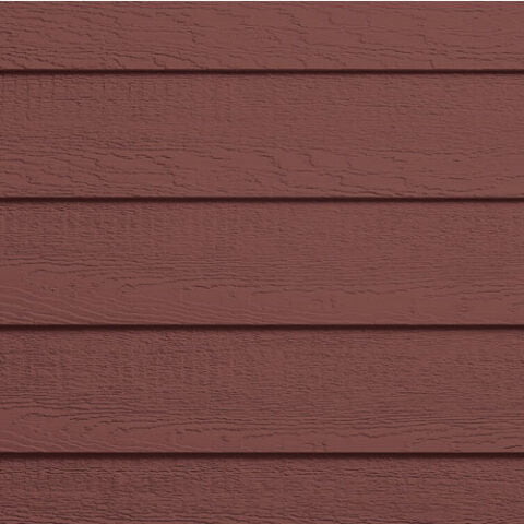 Revetement lp smartside couleur redwood red.