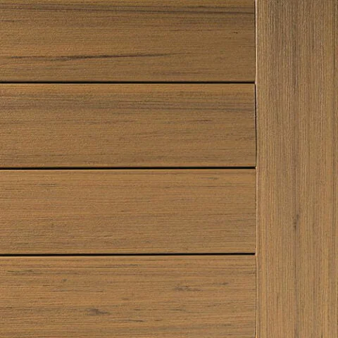 Timbertech edge couleur coconut husk.