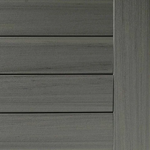Timbertech edge couleur sea salt grey.