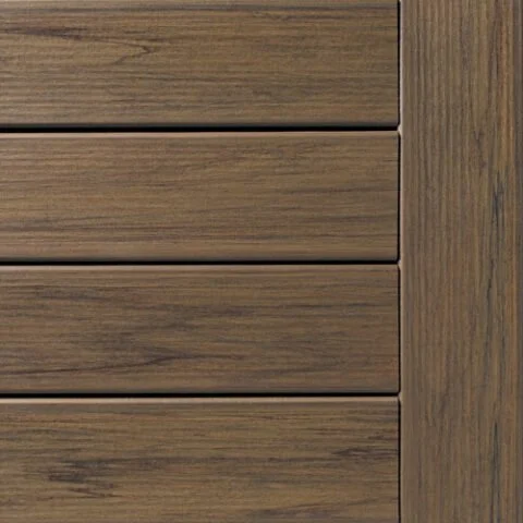 Timbertech legacy couleur pecan.