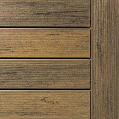 Timbertech reserve couleur tigerwood.