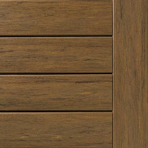 Timbertech reserve couleur antique leather.