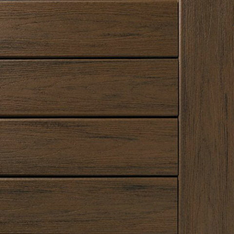 Timbertech reserve color dark roast.