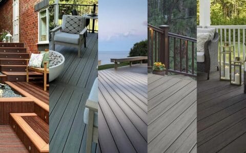 Un collage des meilleures marques de terrasse